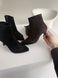 , Chocolate suede, flannel lining, 35